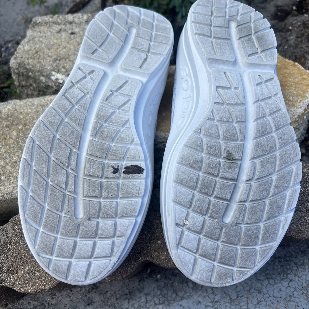 OOFOS OOmega Chukka Womens US 6.5 Recovery Shoes Slip On White - Picture 8 of 9